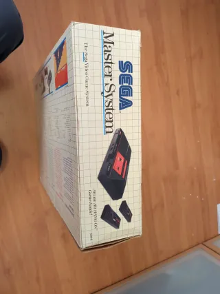 Sega Master System Caja Original