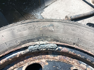 RUEDA DE REPUESTO PEUGEOT 307 BREAK/ SW (S2) 9HZ