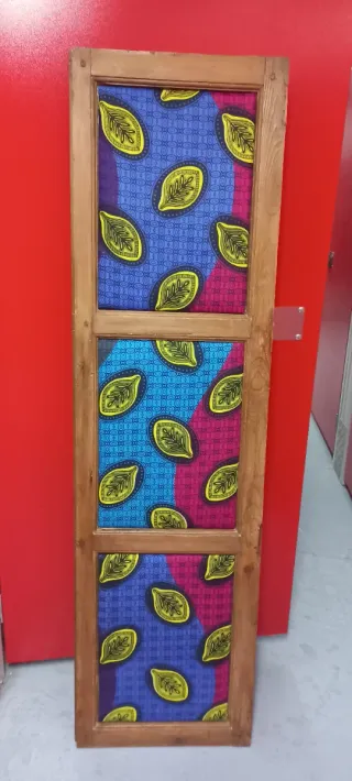 Cabecero/Puerta Antigua Tapizada