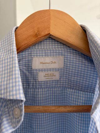 Camisa Massimo Dutti cuadros Talla 38