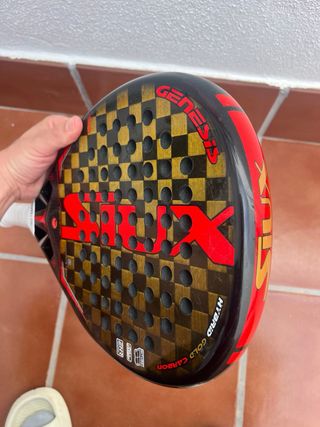 Pala de padel Siux Genesis Hybrid Gold Carbon