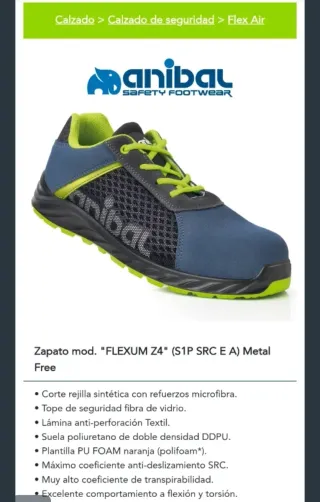 Zapatillas Anibal Flexum Seguridad