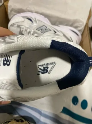 New Balance 530 Talla 40 Blanco Plata Azul