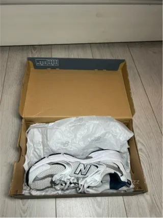 New Balance 530 Talla 38.5 Blanco Plata