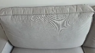 Sofá Kivik 3 plazas gris, impecable