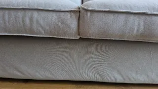 Sofá Kivik 3 plazas gris, impecable