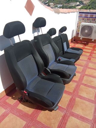 Asientos tipo  Recaro Golf IV Azules