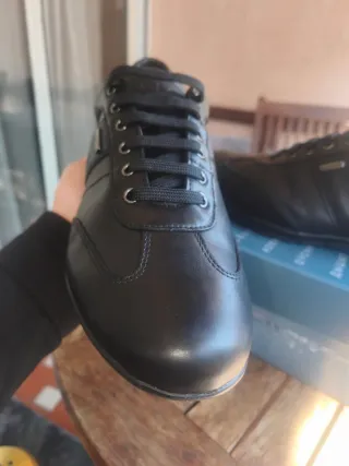Zapatos Geox Piel Negro