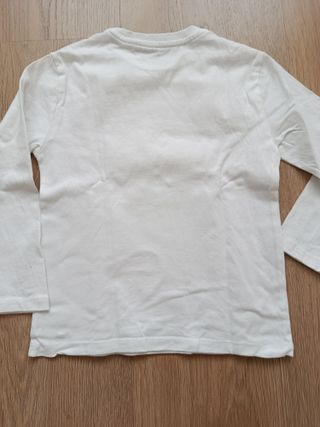 Camiseta infantil manga larga