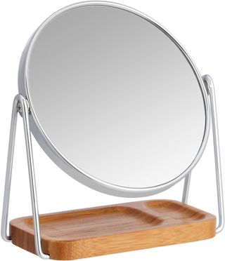 Amazon Basics Redondo, Vanity Mirror Montaje en Me