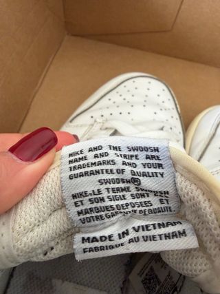 Nike Sneakers Donna Bianco Taglia 38