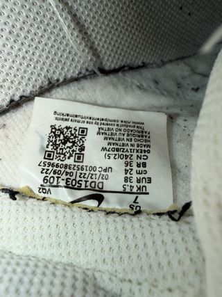 Nike Sneakers Donna Bianco Taglia 38