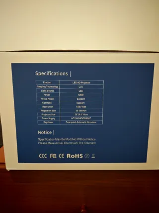 Proyector Everycom Cubelite MAX 4K