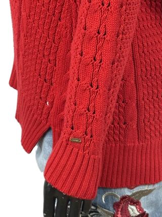Maglione Tommy Hilfiger Rosso Donna S