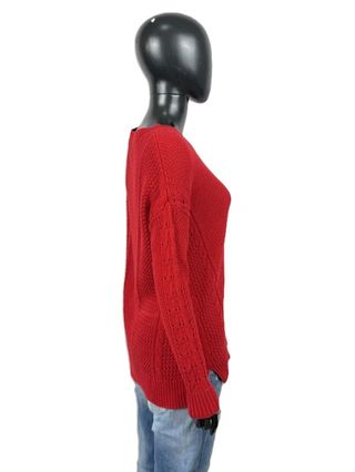 Maglione Tommy Hilfiger Rosso Donna S