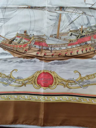 Foulard seta vintage Celine