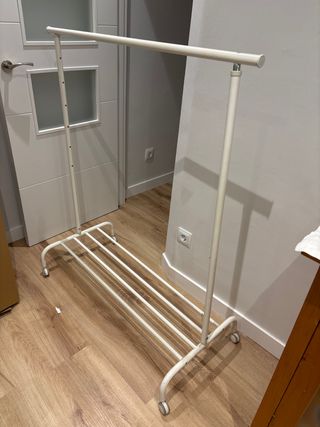 Burro perchero Ikea blanco