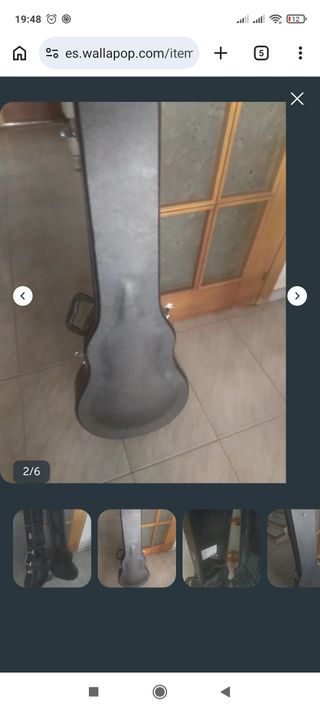 Guitarra epiphone les Paul + estuche gator LP