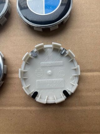 4 Tapabujes BMW 68mm Originales Nuevos