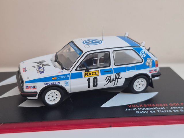 1/43 COCHE VOLKSWAGEN GOLF GTI RALLY BALAGUER 1991