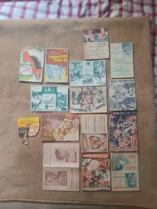 Lote 15 póster vintage cine