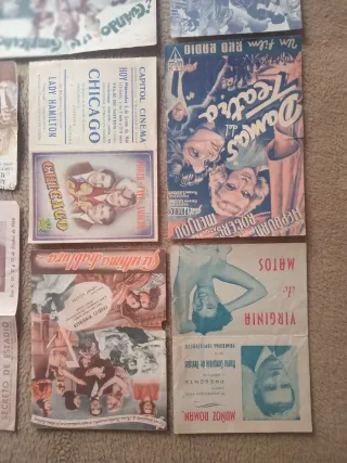 Lote 15 póster vintage cine