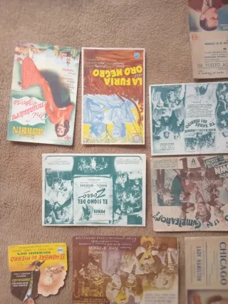 Lote 15 póster vintage cine