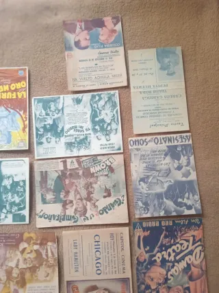 Lote 15 póster vintage cine