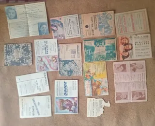 Lote 15 póster vintage cine