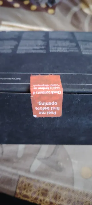 Caja Blackberry Negra