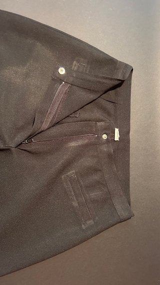 Pantaloni neri taglio dritto eleganti