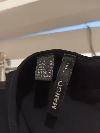 Mono negro Mango talla M