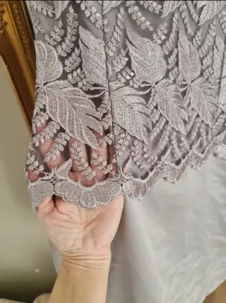 Ribas’ Rosa malva Sin uso (Encaje Guipur) - T.S