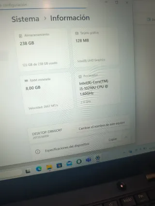 Lenovo i5 10th Gen SSD