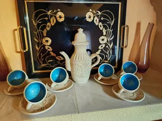 Juego de té o café de Tunez