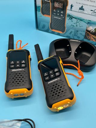 - Dynascan - Pareja de Walkie Talkies PMR-446 Su