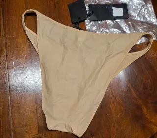 Slip Gianfranco Ferré con strass Beige XL