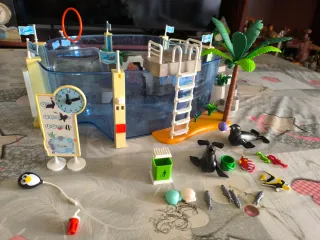 Acuario Playmobil 9060 con accesorios