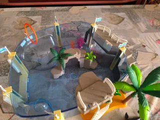 Acuario Playmobil 9060 con accesorios