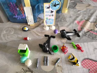 Acuario Playmobil 9060 con accesorios