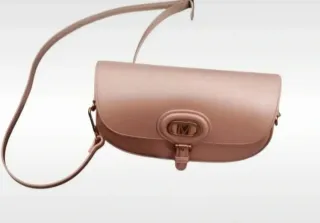 Borsa a tracolla Marc Ellis donna rosa oro