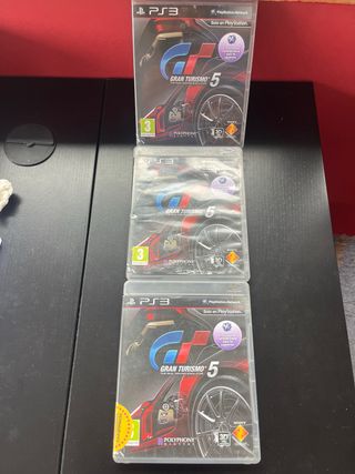 Gran Turismo 5 PS3 lote 3 juegos barato
