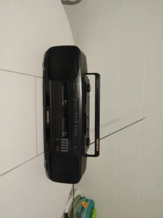 Radio Cassette Sony Mega Bass Negra
