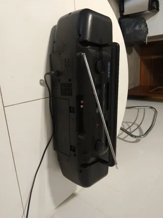 Radio Cassette Sony Mega Bass Negra