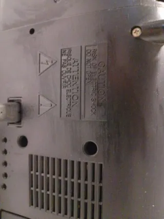 Radio Cassette Sony Mega Bass Negra