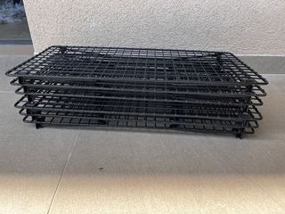 6 Estanterías Zapatero Metálicas Ikea Negras