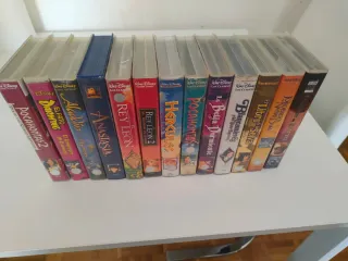 Lote Cintas VHS Disney Clásicos