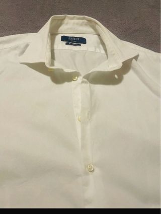 Camisa ESSETTI Blanca Manga Larga