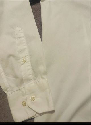 Camisa ESSETTI Blanca Manga Larga