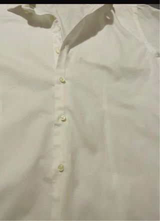 Camisa ESSETTI Blanca Manga Larga